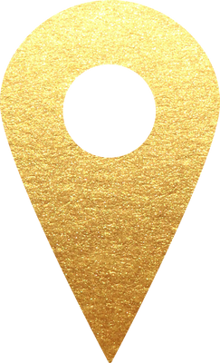 Gold Pin Icon